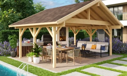 Ahşap Kamelya KA4032